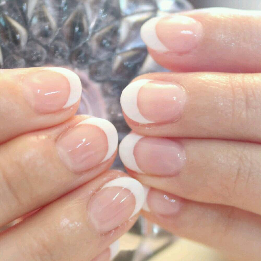 シンプルフレンチネイル♪