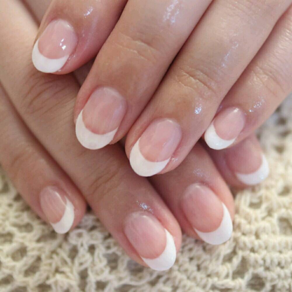 シンプルフレンチネイル♪