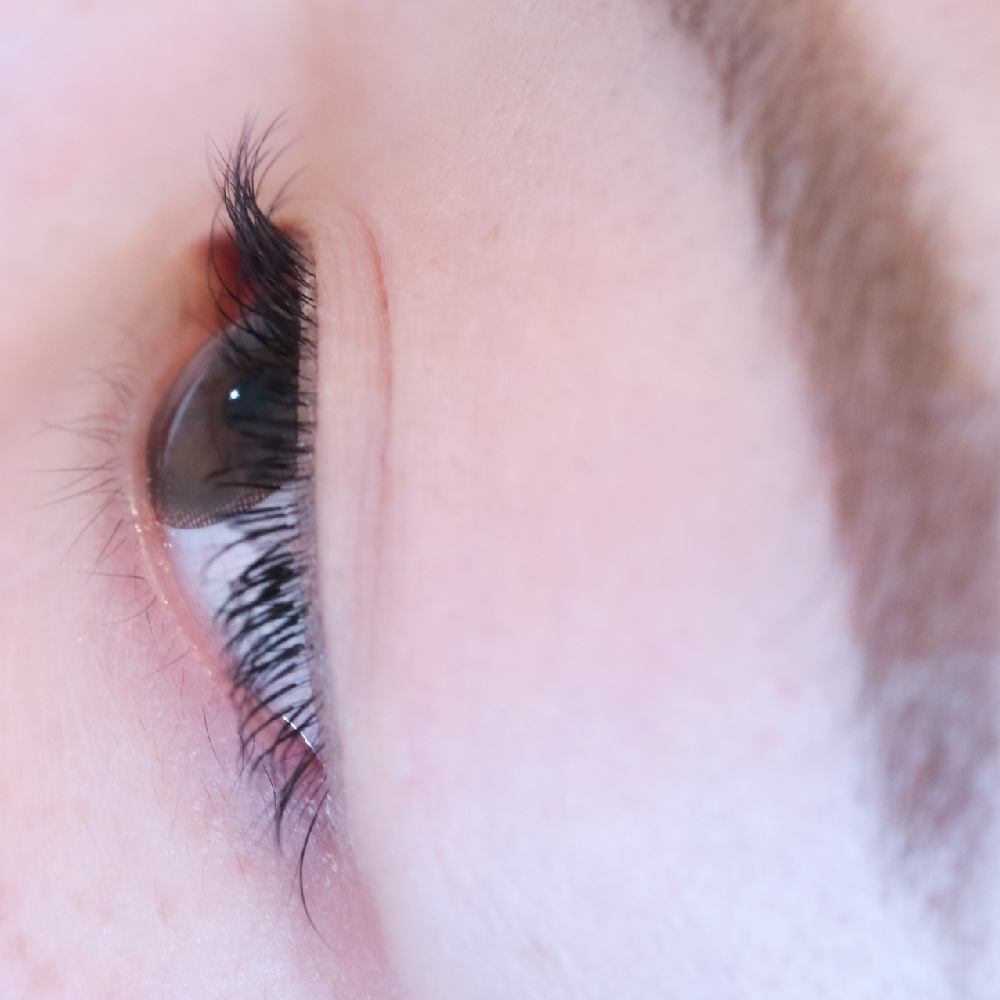 華やかになりすぎない、ナチュラルなまつ毛エクステ♡【松本市マツエク＆まつげカール】
